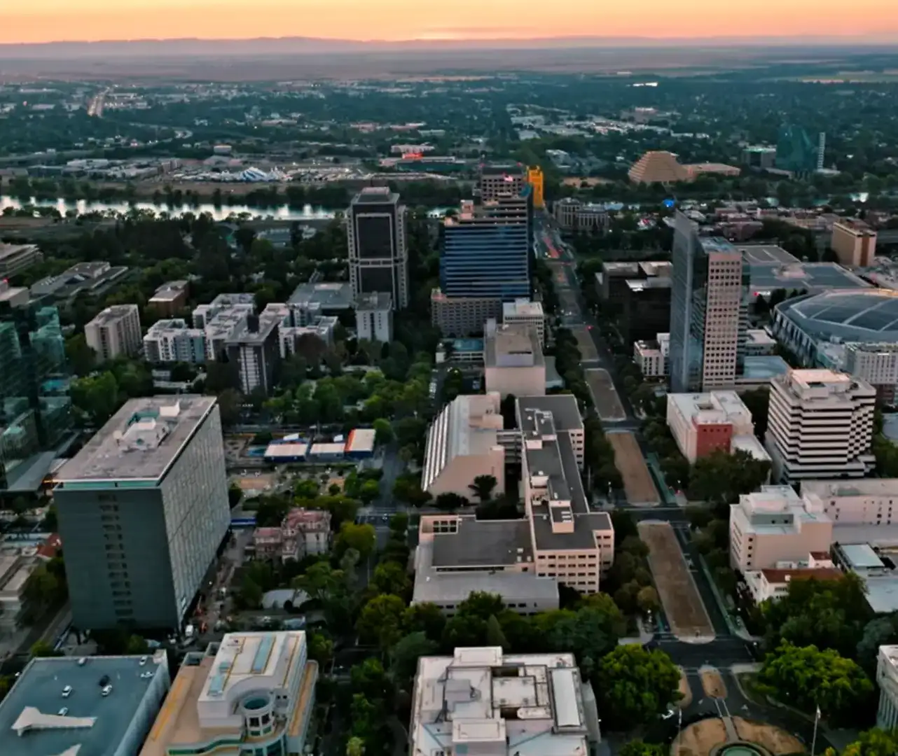 Sacramento, CA - City View