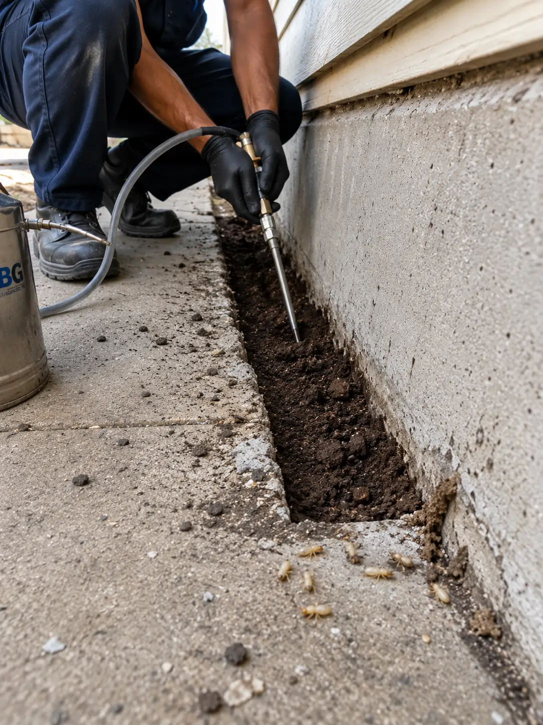 Termite Treatment Sacramento 3 Termite Control Beneath the Foundation - Sacto