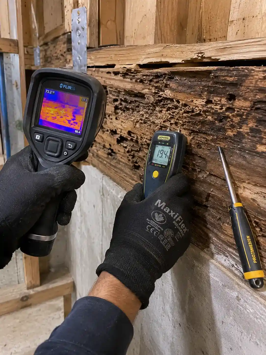 Termite Damage Assessment Process to Repair- Sacramento