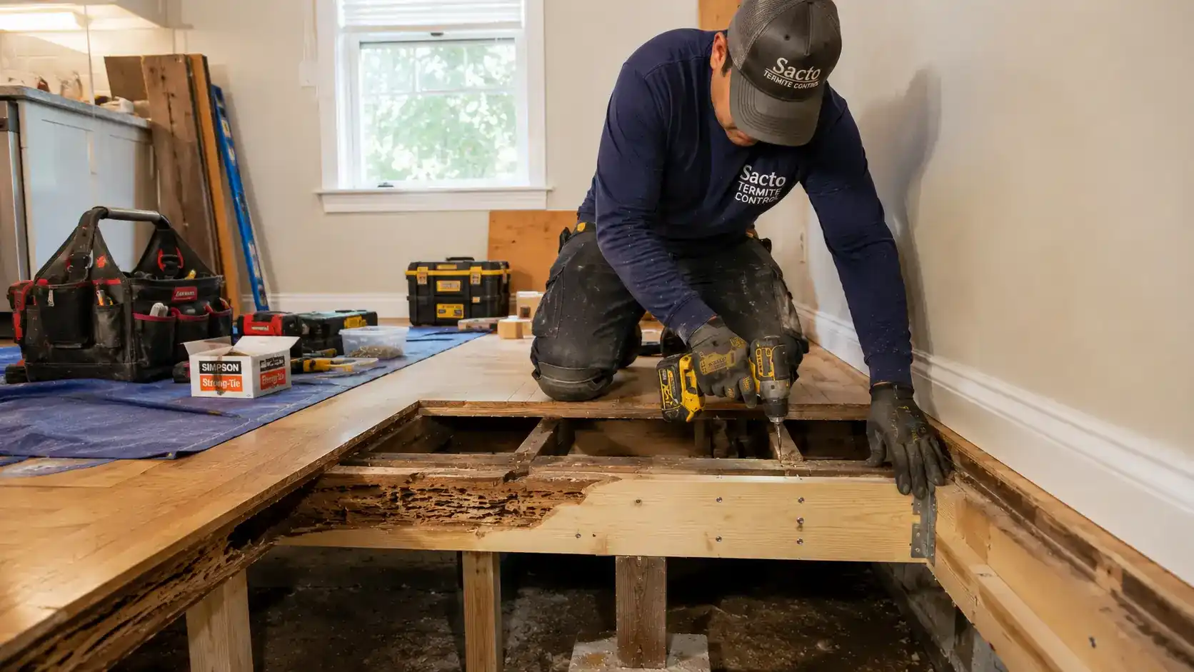 Our Services 9 Termite Damage Repairing Service in Sacramento, CA